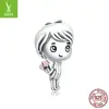 Contas de Charme DIY Originais Yinziyun Tocantes para Meninos e Meninas Presente de Dia dos Namorados Contas Soltas de Prata S925 Joias