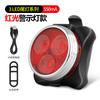 En stock al por mayor luz para bicicleta luz trasera de bicicleta lámpara LED recargable por USB equipo de ciclismo para exteriores ventas directas de fábrica