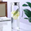 Jarra de Vidrio Resistente al Calor para Agua Fría, Jarra de Agua para Té de Gran Capacidad, Taza Doméstica Resistente a Altas Temperaturas para Agua Fría Hervida, Tetera con Boca de Pato, Jarra para Jugo