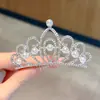 Tocados de Corona de Alta Gama para Niños Pinza para el Cabello de Princesa Peine de Corona para Niña Peine para el Cabello de Performance para Niña Pinza para el Cabello con Sentido de Alta Gama