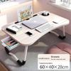 Mesa de Cama Dobrável Mesa Pequena com Gaveta Estudante do Ensino Fundamental Mesa de Estudo para Aula Online Mesa de Computador Mesa de Dormitório para Estudante Universitário