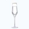 Taça de Vinho Tinto Martelada em Forma de Diamante Europeu Retrô Taça de Champanhe Taça de Cristal Taça de Vinho Taça de Sobremesa