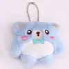 Pingente Chaveiro Boneca de Pelúcia Popular na Internet Bolsa de Queijo Fofa Boneca Pequena Pendurada Broche de Urso Acessórios DIY