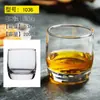 Taza de agua de vidrio resistente al calor Taza de leche taza redonda para té de burbujas taza creativa para beber cerveza taza de jugo juego de tazas de vidrio