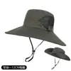 Sombrero de Protección Solar para Hombre, Sombrero de Sol de Playa de Verano, Sombrero de Pesca para Exteriores, Sombrero de Pescador con Bordado de Logo Publicitario