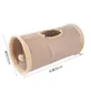 Túnel Laberinto para Gatos Extra Grande Túnel para Gatos Mascotas Juguete para Gatos Túnel Arcoíris para Gatos Juguete de Túnel Interactivo