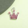 Pingente Coroa Pingente Acessórios Liga Diamante Acessórios de Joia DIY Nicho Senso de Design Pulseira Feminina Vestido Colar
