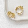 Bolsa de cobre de 14 k, color dorado, soporte para perla hueca, anillo, soporte para anillo, joyería hecha a mano, anillo, pulsera, accesorios, material