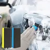 Esponja Cuadrada Azul, Uso Doméstico, Refrescante, Absorbente, Fácil de Limpiar, Suave, Fuerte, Conveniente, Robusta, Esponja Fina y Elástica