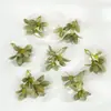 U Simulación Hortensia de 3 Puntas DIY Flor de Seda Tocado Pasador Flor Accesorios Boda Hogar Pared de Flores Materiales Decoración Fotografía