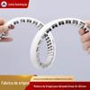 Lâmpada LED de silicone com lâmpada de manga de quilha com forma curva, faixa de fixação com grampo, fivela de aço inoxidável, porta-lâmpada de linha