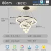 Lámpara de araña italiana minimalista de lujo ligero para sala de estar y recibidor, luz principal de espectro completo para dormitorio y comedor, lámpara de techo redonda de alta gama creativa