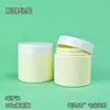 Botella de Crema Personalizada de 100g Color Sólido Plástico Botella de Boca Ancha Plástico PET Envase Cosmético Botella Vacía Botella Personalizada para Crema Facial