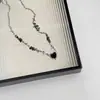 Turquesa Humo de Uva Patrón de Diamante Negro Cobra Choker Punk Chica Dulce Fresca Atrevida