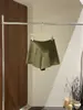 Sem devoluções ou trocasDesign retrô francês com zíper lateral, minimalista e elegante, shorts casuais versáteis para o dia a dia KA9145