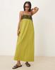 Ropa Nueva de Mujer para Otoño e Invierno 2025 Transfronteriza Europea y Americana Amazon Elegante Encaje Sin Mangas Sexy Vestido de Tirantes