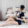 Yu Rui nueva lencería sexy europea y americana falda de cadera sexy azafata uniforme traje de tentación secretaria entrega