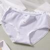 Calcinhas de Algodão Puro Estilo Japonês Menina Desejo Puro Estampa Doce de Coelho Calcinhas Estudantis Cintura Média Calcinhas Femininas Fabricante