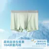 Ropa Interior Masculina de Seda de Hielo, Ropa Interior Fina de Verano Sin Costuras, Calzoncillos Bóxer Transpirables Antibacterianos de Seda de Hielo para Hombre Talla Grande
