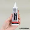 Pegamento B7000 con punta de aguja 15ml para joyería hecha a mano DIY, incrustaciones y adhesivo súper fuerte para unir joyería y pedrería