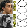 Diadema Ondulada para Hombres y Mujeres, Diadema Invisible para Lavarse la Cara, Deportes y Peinado Alto en la Parte Superior de la Cabeza, No Tira del Cabello, Accesorio para el Cabello, Tocado