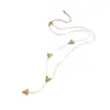 Moda Transfronteriza Europea y Americana Collar de Acero Inoxidable con Borla de Corazón de Melocotón Joyería de Pulsera de Lujo Ligero de Alta Gama con Diseño de Nicho para Mujer
