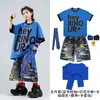 Roupas da moda infantil para dança de rua estilo hip-hop roupas hip-hop legais e estilosas para meninos e meninas para apresentações de rua infantil
