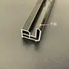 Base de Vidro para Aquário com Filtro de Fundo, Aquário para Répteis e Peixes com Bordas Sem Cantos Cortados, Material de Estrutura de Aquário de Mesa Preto Brilhante com Acabamento de Borda