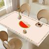 Toalha de mesa impermeável à prova de óleo anti-escalda descartável estilo creme estilo tapete de mesa de mesa leve luxo de alta qualidade PVC tapete de mesa