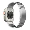 Aplicável à pulseira de relógio AppleWatch Ultra de titânio puro, pulseira de relógio Apple S8, pulseira de relógio iwatch gerações 1-9 de liga de titânio