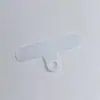 Pulseira com furos para vedação de concha transparente para celular, adesivo fixo para cordão de celular em PVC, cartão anti-perda