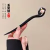 Horquilla de Pelo con Borla Floral, Nuevo Estilo Chino, Estilo Antiguo, Horquilla de Gama Alta de Nicho, Horquilla de Madera, Hanfu, Cheongsam, Accesorio para el Cabello para Mujeres