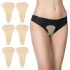 Parche Privado de Esponja para Natación de Niñas Elimina Líneas Embarazosas, Relleno Frontal Pantalones de Yoga Junta Interior Dedo del Pie de Camello