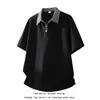 Camisa Polo de Manga Corta con Solapa Transfronteriza para Hombre, Camiseta de Verano de Marca de Moda, Estilo Coreano Moda 2026 Nuevo Top Versátil