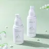 Botella dispensadora de esencia de 80-150 ml Botella de loción para mascotas con tapa de presión y hombro plano de 100 ml Botella de crema de esencia hidratante