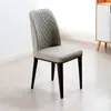 Cadeira de Jantar Casual Moderna Cadeira de Restaurante Americano Estilo Escandinavo Cadeira com Encosto de Couro Macio Mesa de Negociação Doméstica T
