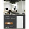 Pegatinas de imitación de azulejos de mármol para renovación de pared, baño feo, sala de estar, placa de plástico de aluminio a prueba de humedad, pegatinas de pared autoadhesivas