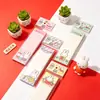 Cuaderno de Tiras Largas Conejo Miffy Bloc de Notas de Colores Lindo Tiras de Papel para Notas Borradores de Mensajes