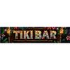 Banner Decorativo para Festa Havaiana Festival Lu'o Dísticos Aloha tiki Bandeira de Carnaval Bandeira para Festa na Praia