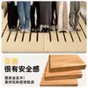 Base de cama tatami em madeira maciça sem cabeceira, estrutura de ripas respirável e à prova de umidade, adequada para apartamentos de aluguel e pousadas de estilo japonês