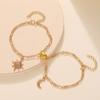 Presente de Pulseira de Casal para o Dia dos Namorados Corda de Mão Tecida à Mão Pulseira Magnética de Amor para Homens e Mulheres Amizade Corda Vermelha Transfronteiriça