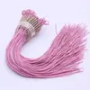 Em estoque 0,4 mm anel elástico enrolado à mão Não. 71 Cordão para colar nó chinês Acessórios para joias DIY Argola de puxar multicolor