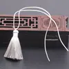 Seda de gelo ultra-curta bolsa fofa com franja borla franja acessório de vestuário feito à mão DIY franja de poliéster mini franja