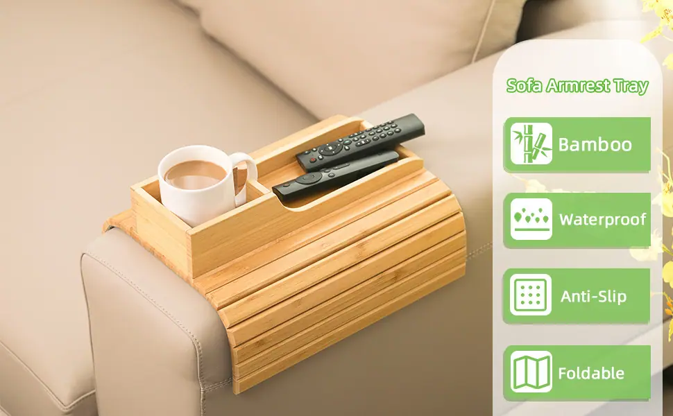 sofa arm tray