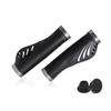 Conjunto de alça de bicicleta Mountain Bike liga de alumínio Bloqueio Bilateral Antiderrapante Handle Set Riding Rubber Meat Ball Handle Set