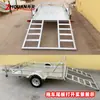 Remolque para Cuatrimoto Atv Utv Remolque para Motocicleta Todoterreno Exportación Remolque de Plataforma Galvanizado por Inmersión Fábrica de Personalización Profesional