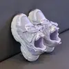 Zapatos Deportivos para Hombres y Niños Malla Estudiante Niños Medianos y Grandes Primavera y Otoño Zapatos de Papá Transpirables Ligeros Antideslizantes Niños Nuevo Estilo 2026