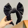 2026 Nueva Versión Coreana Diadema de Esponja de Corona Alta Plisada Elegante de Gama Alta, Accesorio para el Cabello Exquisito y Lujoso