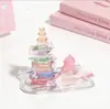 Pegatinas Apilables 3D, Calcomanías Apilables Transparentes de Gelatina para Scrapbooking DIY, Diario