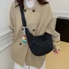 Bolsa Pequena Feminina Tendência Outono Inverno Novo Estilo Coreano Nicho Casual Versátil para Trabalho Ombro Transversal